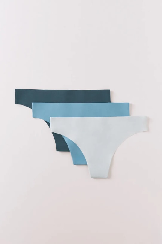 women'secret stringi 3-pack 4932684 zielony SS26