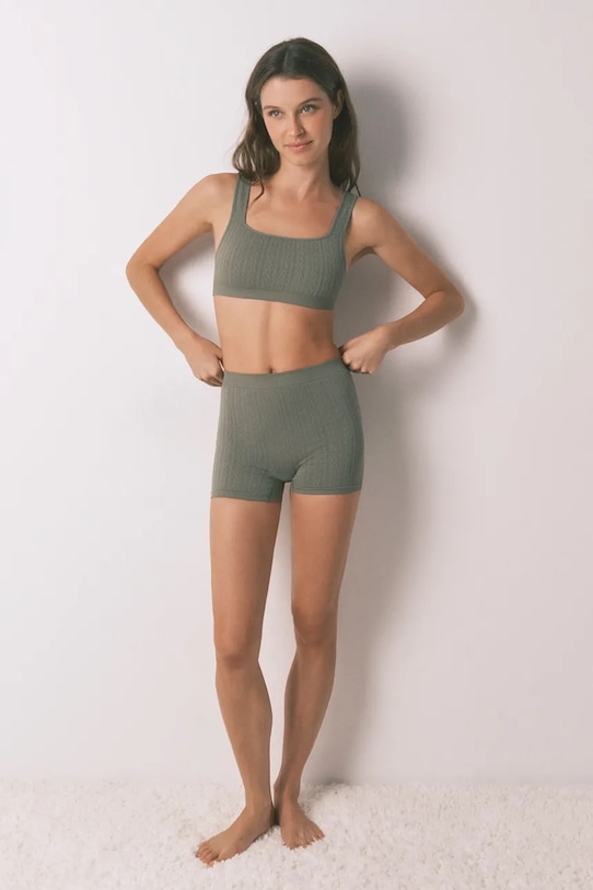 women'secret bokserki zielony 5122030