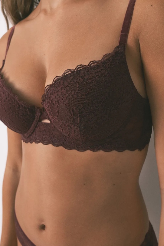 women'secret biustonosz 5662003 bordowy