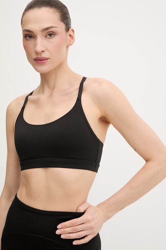 Podprsenka na jogu adidas Performance All me čierna JL5480