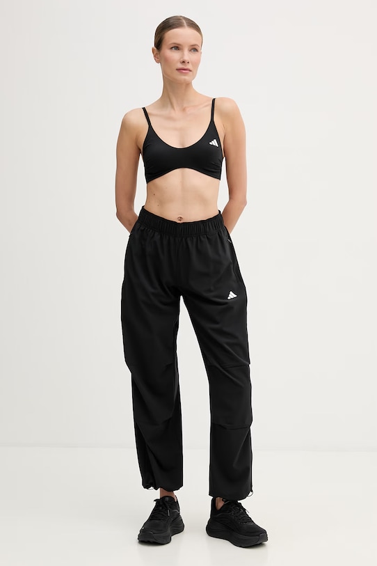 adidas Performance biustonosz sportowy Optime Essentials JZ2198 czarny SS26