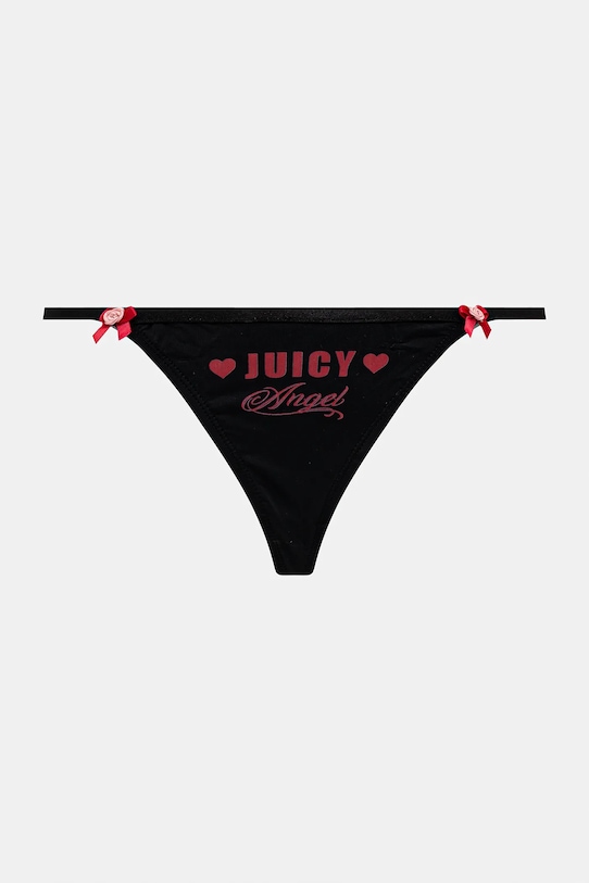 Juicy Couture stringi Be My Juicy Valentine 3-pack czerwony JCTTH126953