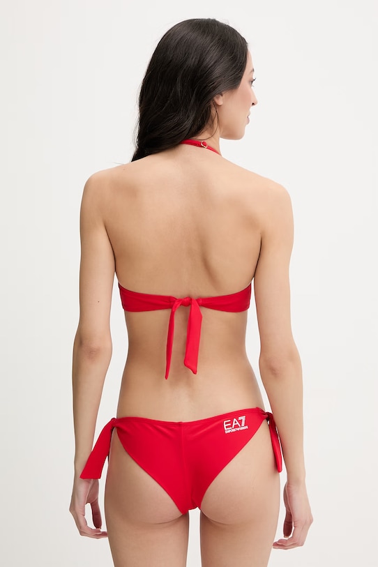 Раздельный купальник EA7 Emporio Armani красный AF20663.7W000319