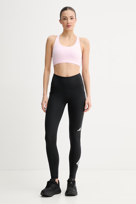 adidas Performance biustonosz sportowy Optime KA4730 różowy SS26