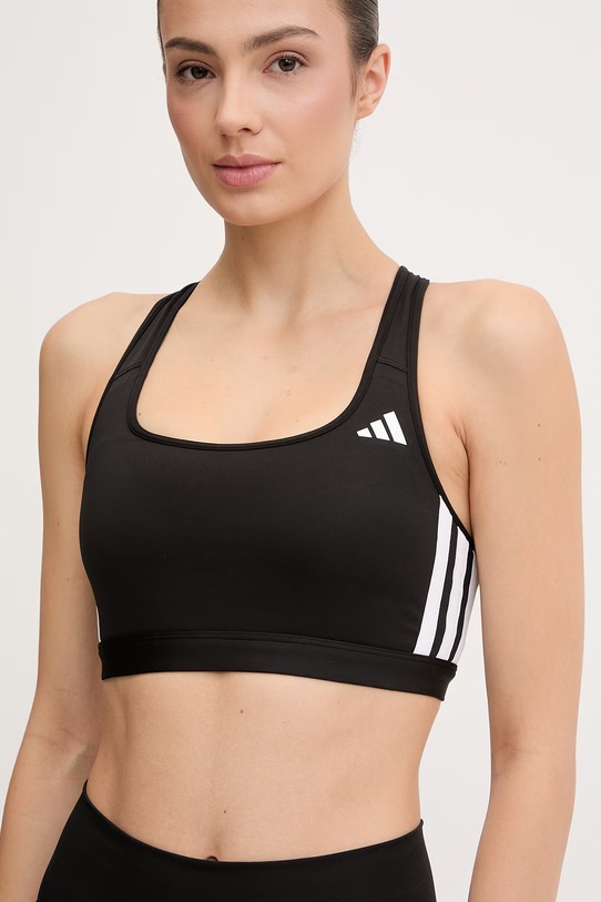 adidas Performance biustonosz sportowy Optime czarny KB4383