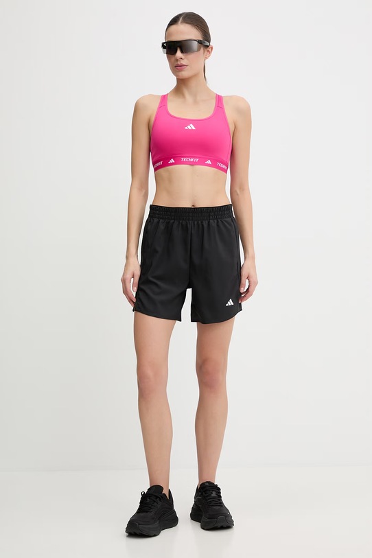 adidas Performance biustonosz sportowy KF3268 różowy SS26