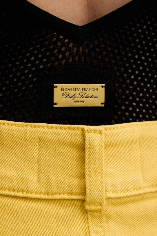 Elisabetta Franchi body damskie z wiskozy BK80W61E2