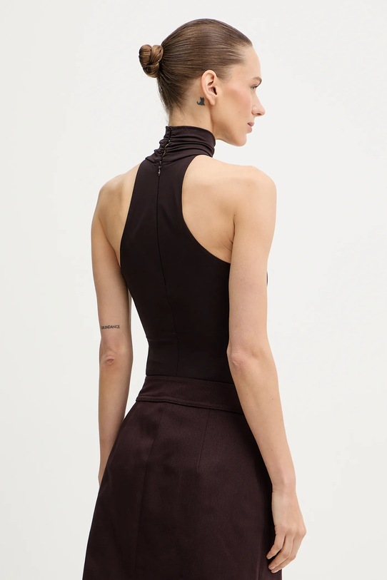 Odzież Elisabetta Franchi body BO01761E2 brązowy