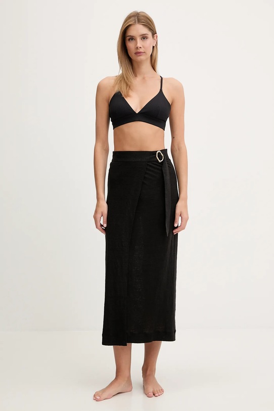 Chantelle spódnica plażowa C1AED0 czarny SS26