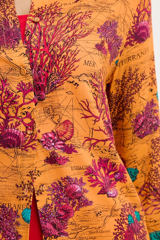 Chantelle koszula plażowa damska C14YJ0 pomarańczowy