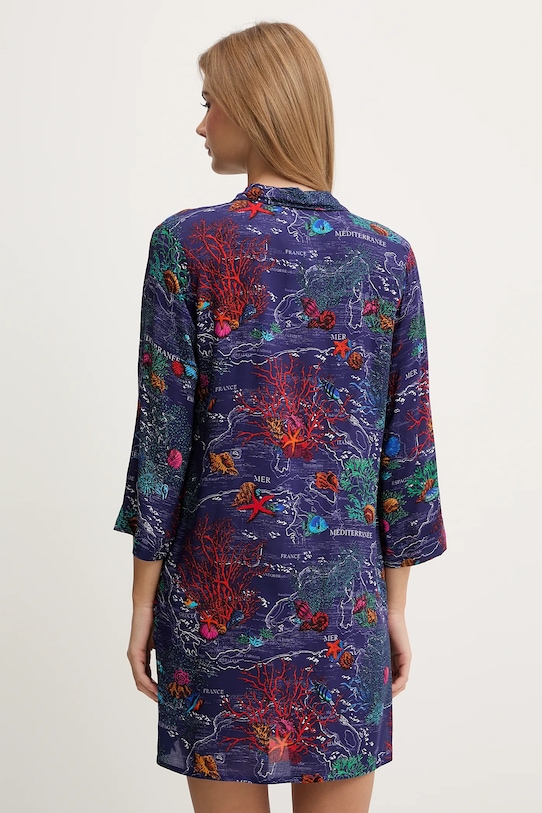 Chantelle koszula plażowa C14YJ0 granatowy SS26