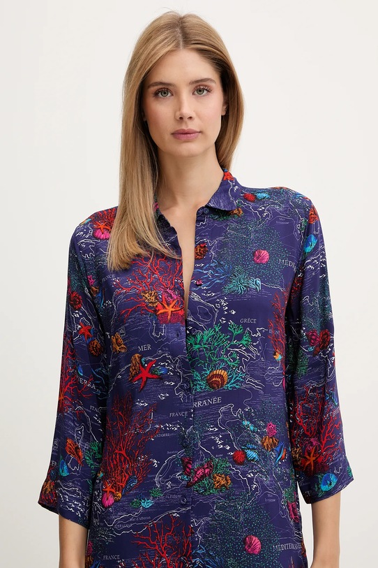 Odzież Chantelle koszula plażowa C14YJ0 granatowy