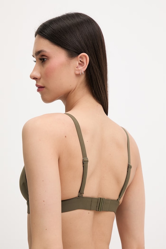 Odzież Chantelle biustonosz kąpielowy damski C1A8QF zielony