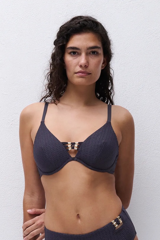 Chantelle biustonosz kąpielowy damski czarny C1ADMA