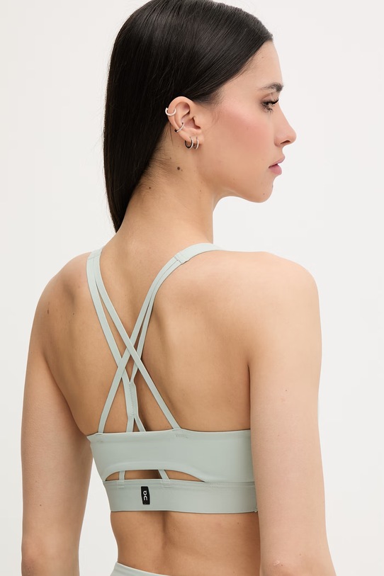 Odzież On biustonosz sportowy Studio 1WF12380229 zielony