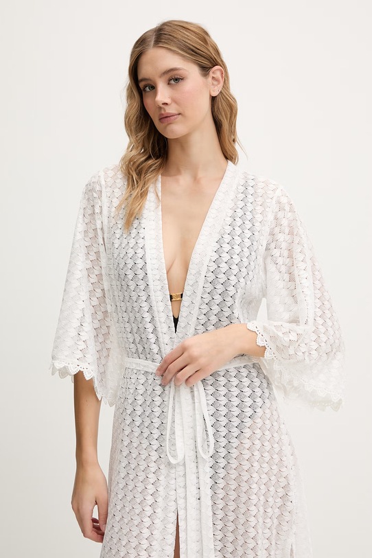 Melissa Odabash narzutka plażowa biały MO.TALI