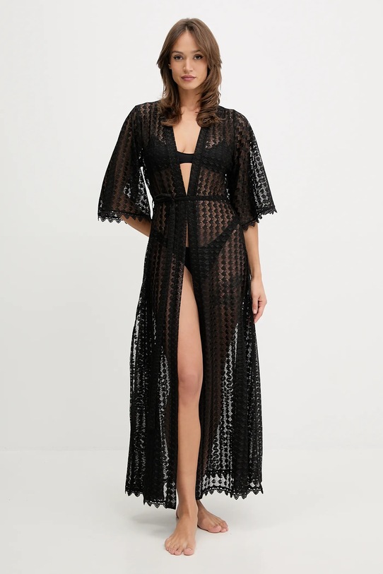 Melissa Odabash narzutka plażowa czarny MO.TALI