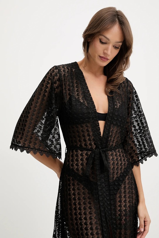 Melissa Odabash narzutka plażowa czarny MO.TALI