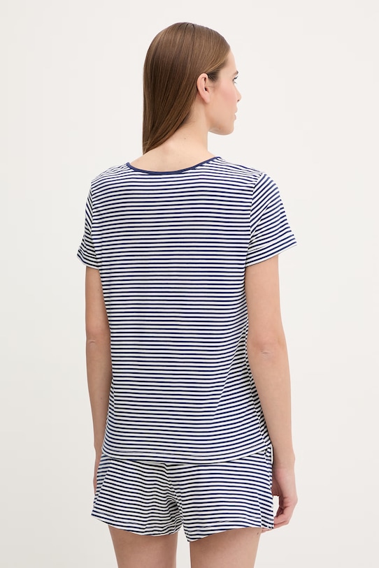 Pyžamo Lauren Ralph Lauren ILN12503 tmavomodrá SS26