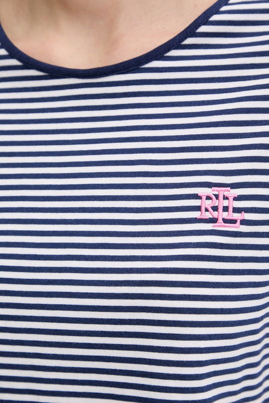 Pyžamo Lauren Ralph Lauren ILN12503 tmavomodrá