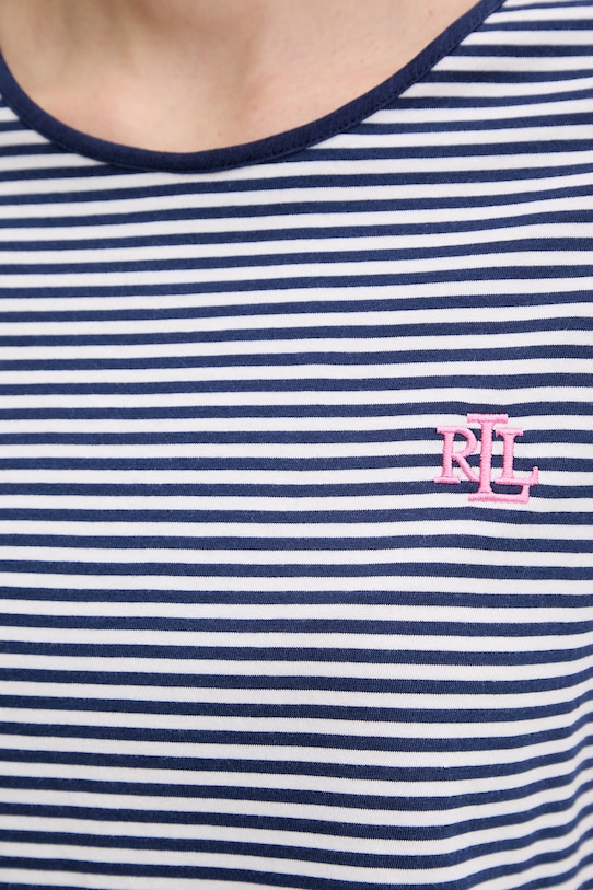 Pyžamo Lauren Ralph Lauren ILN12503 tmavomodrá