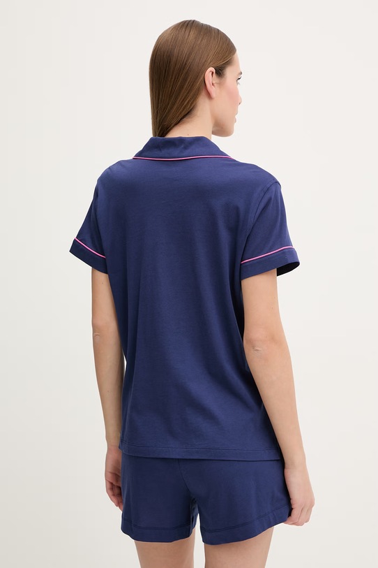 Pyžamo Lauren Ralph Lauren ILN12504 tmavomodrá SS26