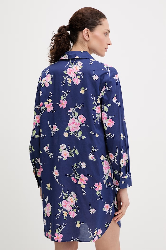 Nočná košeľa Lauren Ralph Lauren ILN32499 tmavomodrá SS26