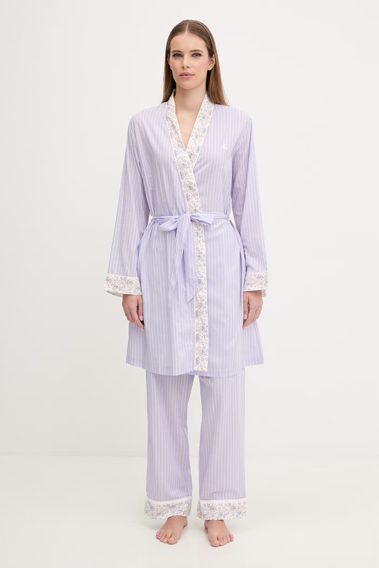 Lauren Ralph Lauren szlafrok ILN42497 fioletowy SS26