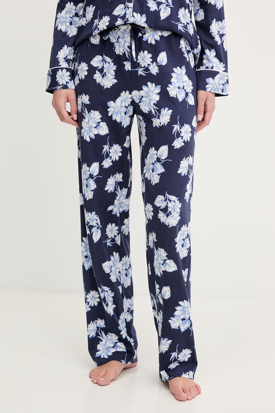 Pyžamo Lauren Ralph Lauren tmavomodrá ILN92491