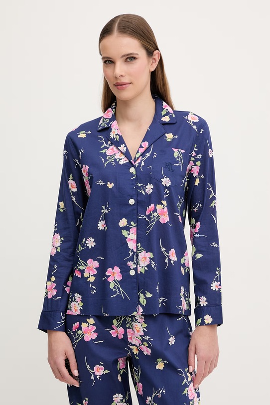 Oblečenie Pyžamo Lauren Ralph Lauren ILN92499 tmavomodrá