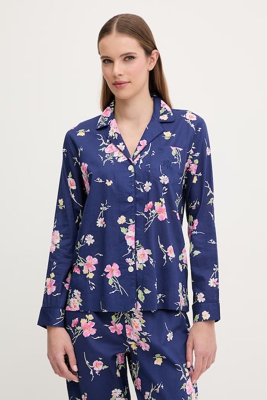 Oblečenie Pyžamo Lauren Ralph Lauren ILN92499 tmavomodrá