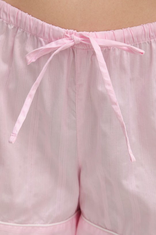 Lauren Ralph Lauren пижама от две части дамска от памук ILN12507 розов