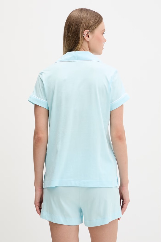 Lauren Ralph Lauren πιτζάμα Γυναικεία με βαμβάκι μπλε ILN12509