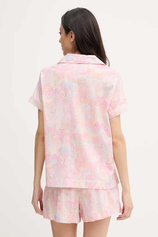 Дрехи Lauren Ralph Lauren пижама от две части дамска с вискоза ILN12512 розов