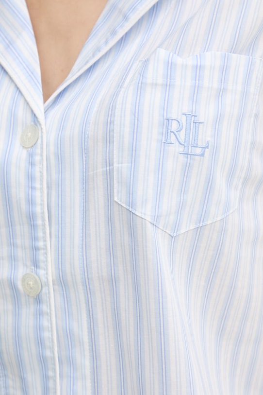 Lauren Ralph Lauren dvojdielne pyžamo dámske s viskózou ILN12512 modrá