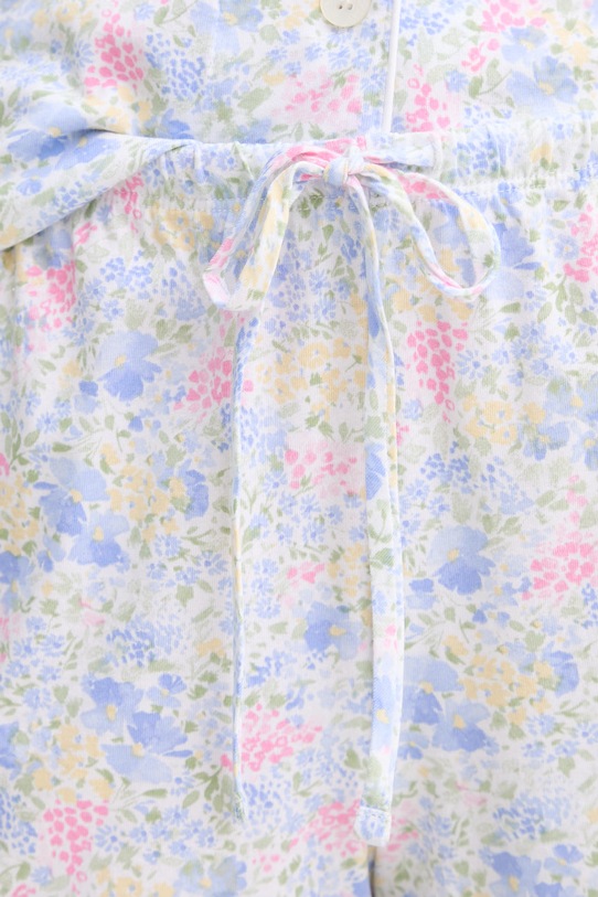 Lauren Ralph Lauren dvoudílné pyžamo dámské s viskózou ILN12515 fialová