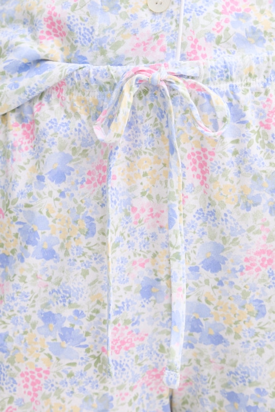 Lauren Ralph Lauren dvoudílné pyžamo dámské s viskózou ILN12515 fialová