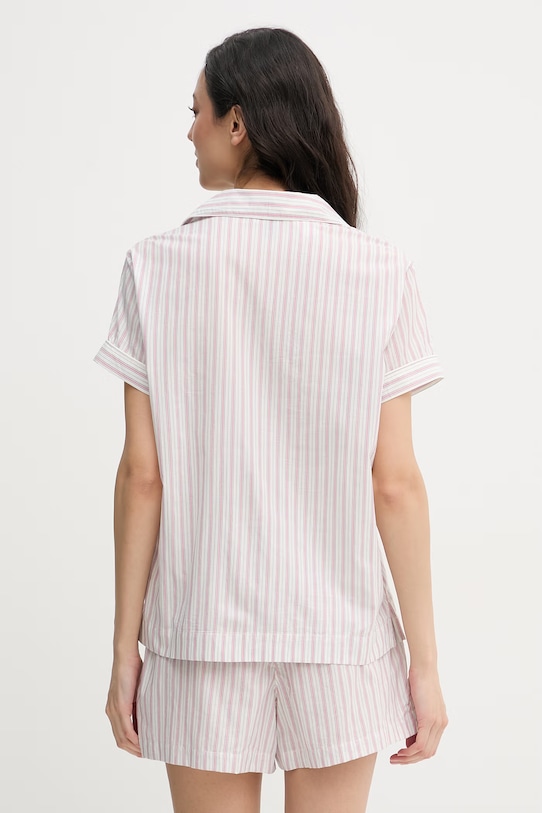 Oblečení Lauren Ralph Lauren dvoudílné dámské pyžamo s bavlnou ILN12516 béžová