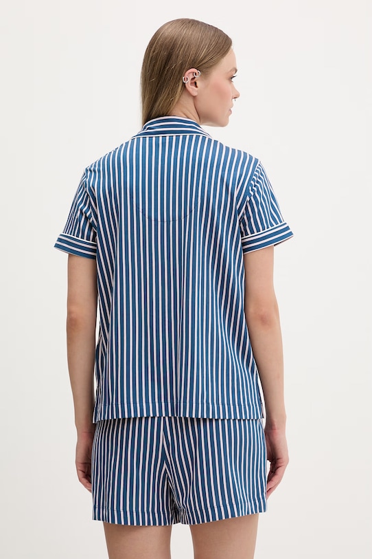 Lauren Ralph Lauren dvoudílné pyžamo dámské s viskózou námořnická modř ILN12519