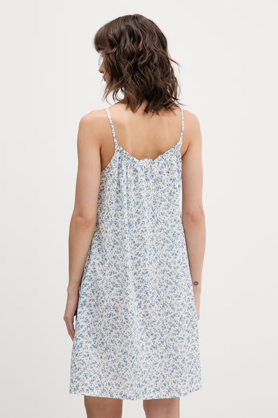 Дрехи Lauren Ralph Lauren нощница дамска с вискоза ILN22516 син