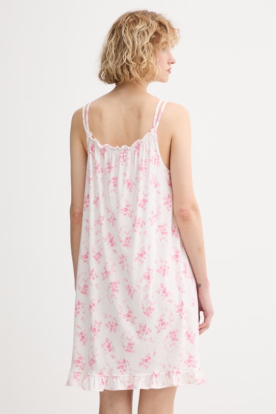 Lauren Ralph Lauren koszula nocna damska z wiskozy ILN22519 biały SS26