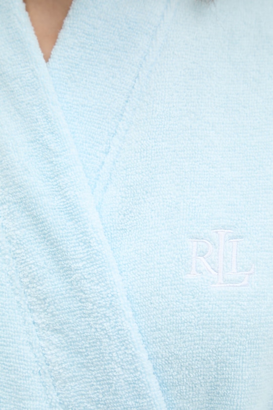 Lauren Ralph Lauren froté župan dámsky bavlnený ILN42511 modrá