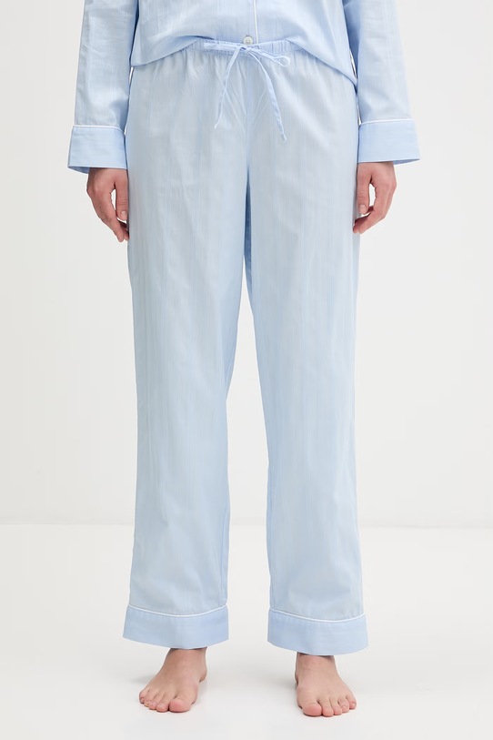 Odzież Lauren Ralph Lauren piżama damska bawełniana ILN92507 niebieski