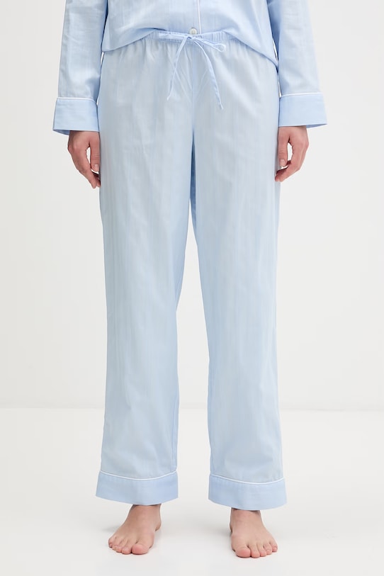 Odzież Lauren Ralph Lauren piżama damska bawełniana ILN92507 niebieski