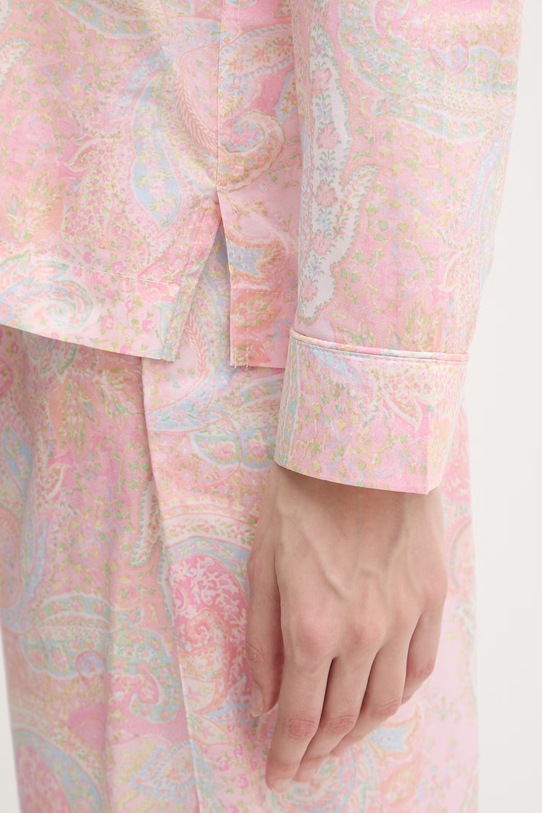 Lauren Ralph Lauren dvoudílné pyžamo dámské s bavlnou ILN92512