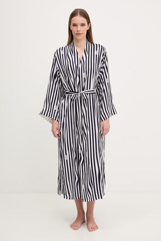 Ρόμπα Dkny ύφασμα σκούρο μπλε YI20099