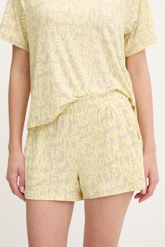 Dkny piżama żółty YI50093