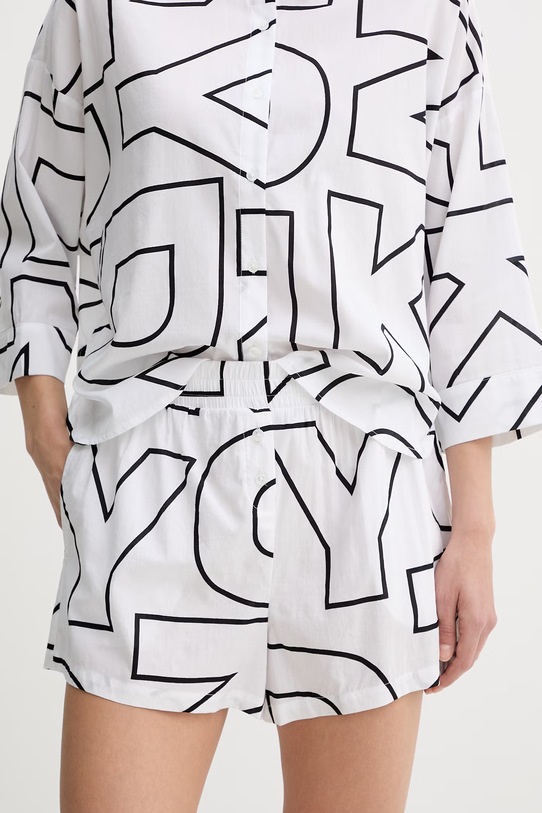 Odzież DKNY piżama damska z wiskozy YI50100 biały