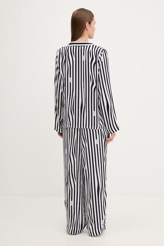 Pyžamo Dkny YI90099 tmavomodrá SS26