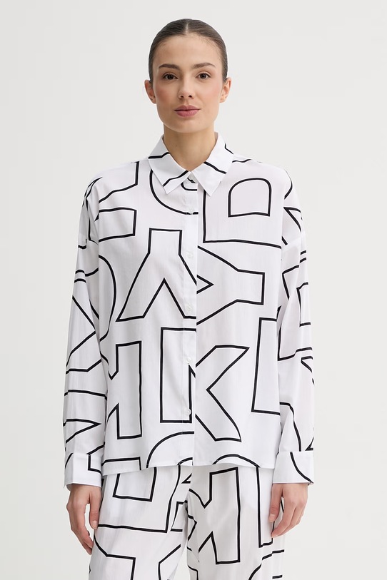 Dkny piżama YI90100 biały SS26